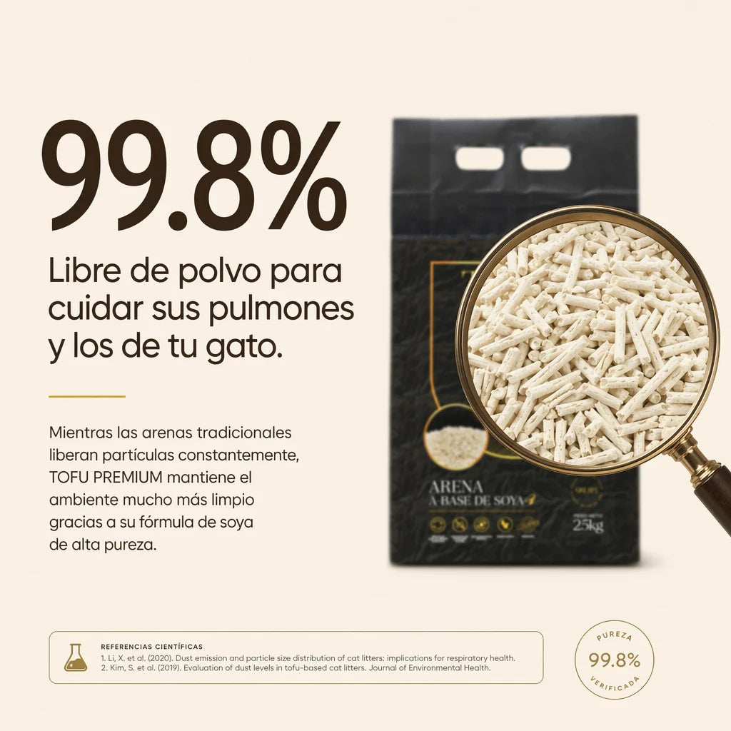 TOFU PREMIUM - Arena sanitaria para felinos